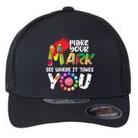 The Dot Day Make Your Mark See Where It Takes You Dot Flexfit Unipanel Trucker Cap