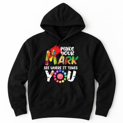 The Dot Day Make Your Mark See Where It Takes You Dot Hoodie