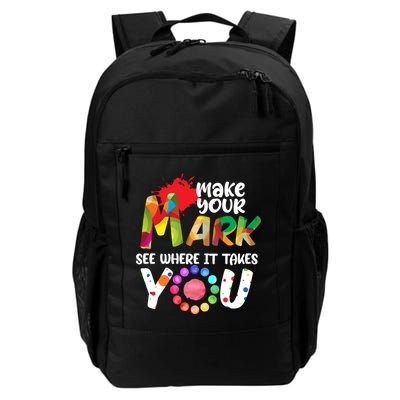 The Dot Day Make Your Mark See Where It Takes You Dot Daily Commute Backpack