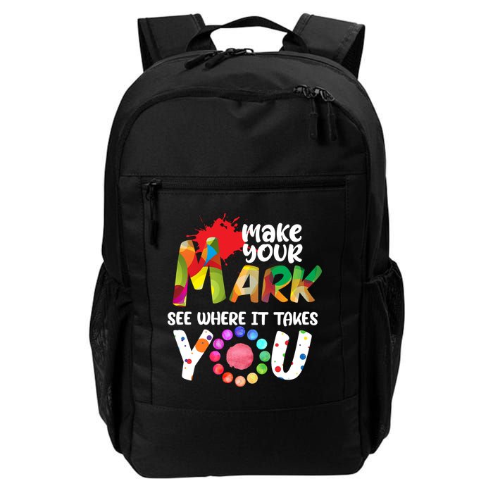 The Dot Day Make Your Mark See Where It Takes You Dot Backpack