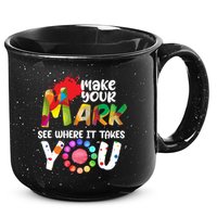The Dot Day Make Your Mark See Where It Takes You Dot 15oz Campfire Ceramic Mug