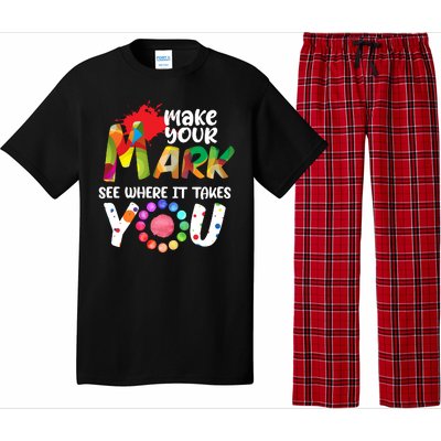 The Dot Day Make Your Mark See Where It Takes You Dot Pajama Set