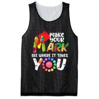 The Dot Day Make Your Mark See Where It Takes You Dot Mesh Reversible Basketball Jersey Tank