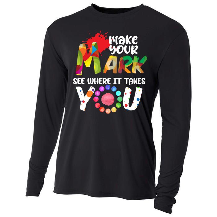 The Dot Day Make Your Mark See Where It Takes You Dot Cooling Performance Long Sleeve Crew