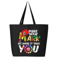The Dot Day Make Your Mark See Where It Takes You Dot 25L Jumbo Tote