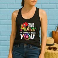 The Dot Day Make Your Mark See Where It Takes You Dot Womens Tank Top