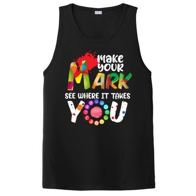 The Dot Day Make Your Mark See Where It Takes You Dot PosiCharge Competitor Tank