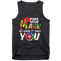 The Dot Day Make Your Mark See Where It Takes You Dot Tank Top