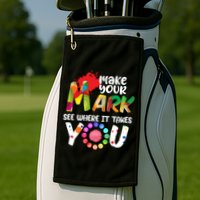 The Dot Day Make Your Mark See Where It Takes You Dot Golf Towel