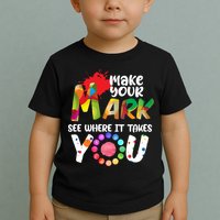 The Dot Day Make Your Mark See Where It Takes You Dot Toddler T-Shirt