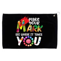 The Dot Day Make Your Mark See Where It Takes You Dot Grommeted Golf Towel