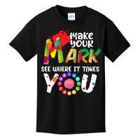 The Dot Day Make Your Mark See Where It Takes You Dot Kids T-Shirt