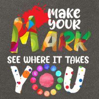 The Dot Day Make Your Mark See Where It Takes You Dot Cotton Canvas Backpack