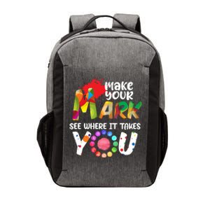 The Dot Day Make Your Mark See Where It Takes You Dot Vector Backpack