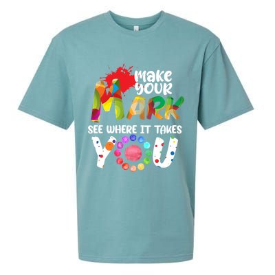 The Dot Day Make Your Mark See Where It Takes You Dot Sueded Cloud Jersey T-Shirt