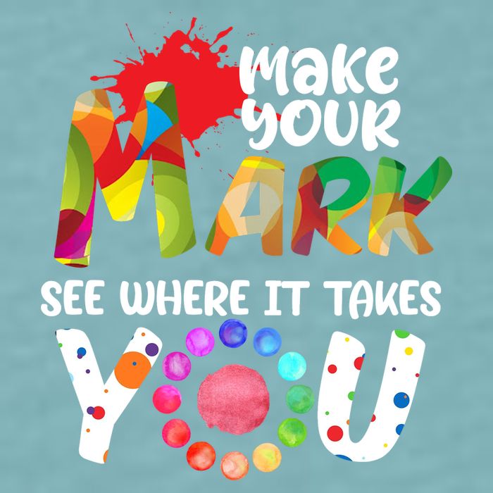 The Dot Day Make Your Mark See Where It Takes You Dot Sueded Cloud Jersey T-Shirt