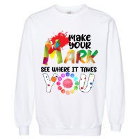 The Dot Day Make Your Mark See Where It Takes You Dot Garment-Dyed Sweatshirt