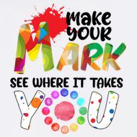 The Dot Day Make Your Mark See Where It Takes You Dot Garment-Dyed Sweatshirt