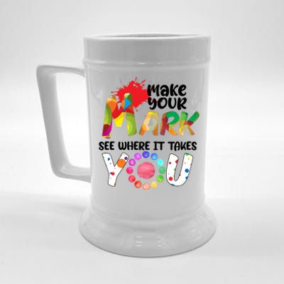 The Dot Day Make Your Mark See Where It Takes You Dot Beer Stein