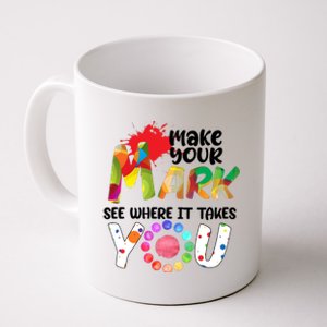 The Dot Day Make Your Mark See Where It Takes You Dot Coffee Mug