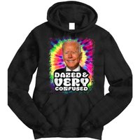 Tie dye Dazed And Very Confused Biden Tie Dye Hoodie