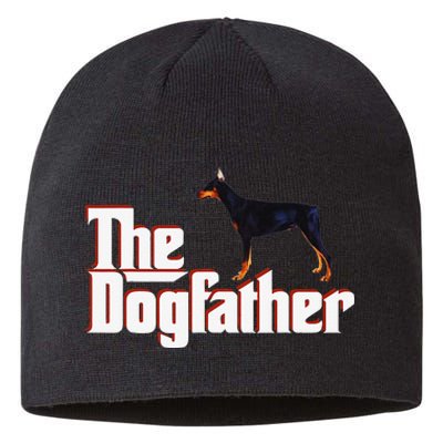 The DogFather Doberman Pinscher Dog Father Sustainable Beanie