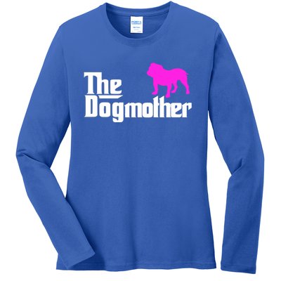 The Dogmotherdog English British Bulldogmothers Day Cute Great Gift Ladies Long Sleeve Shirt