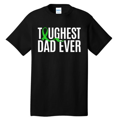 Toughest Dad Ever Muscular Dystrophy Awareness Tall T-Shirt