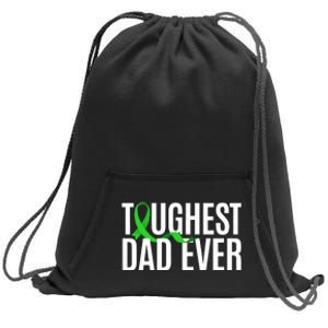 Toughest Dad Ever Muscular Dystrophy Awareness Sweatshirt Cinch Pack Bag