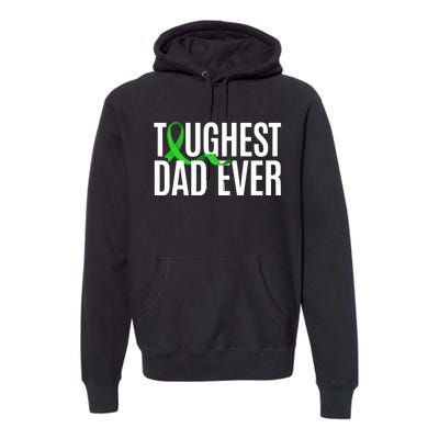 Toughest Dad Ever Muscular Dystrophy Awareness Premium Hoodie