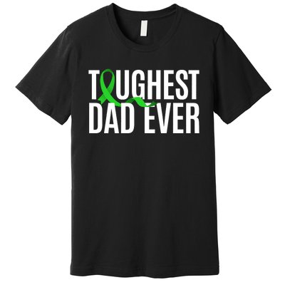 Toughest Dad Ever Muscular Dystrophy Awareness Premium T-Shirt