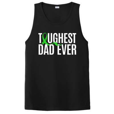 Toughest Dad Ever Muscular Dystrophy Awareness PosiCharge Competitor Tank