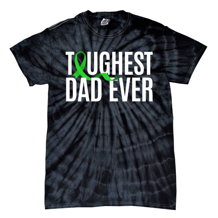 Toughest Dad Ever Muscular Dystrophy Awareness Tie-Dye T-Shirt