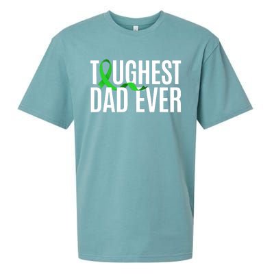 Toughest Dad Ever Muscular Dystrophy Awareness Sueded Cloud Jersey T-Shirt