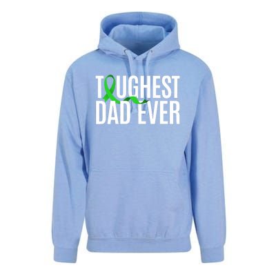 Toughest Dad Ever Muscular Dystrophy Awareness Unisex Surf Hoodie