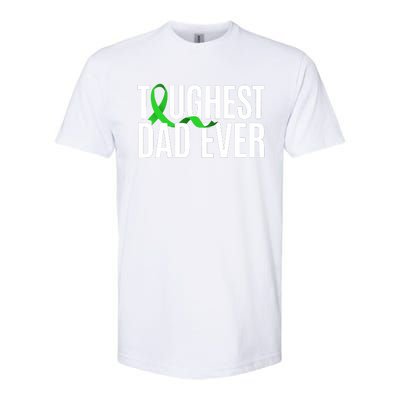 Toughest Dad Ever Muscular Dystrophy Awareness Softstyle CVC T-Shirt