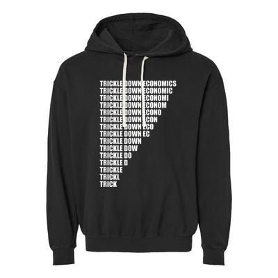 Trickle Down Economics Garment-Dyed Fleece Hoodie
