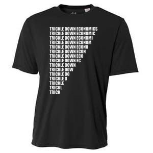 Trickle Down Economics Cooling Performance Crew T-Shirt