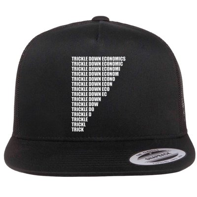 Trickle Down Economics Flatbill Hat