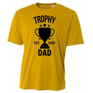 Trophy Dad Est 2025 Cooling Performance Crew T-Shirt