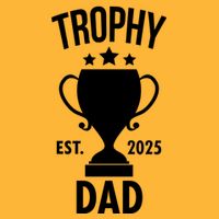 Trophy Dad Est 2025 Premium T-Shirt