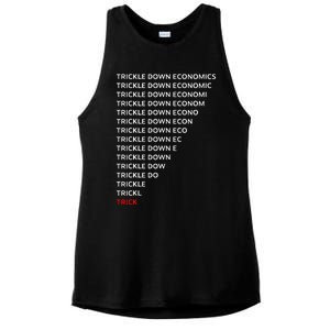 Trickle Down Economics Trick Ladies PosiCharge Tri-Blend Wicking Tank