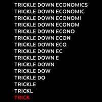 Trickle Down Economics Trick Drawstring Bag