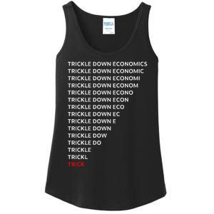 Trickle Down Economics Trick Ladies Essential Tank