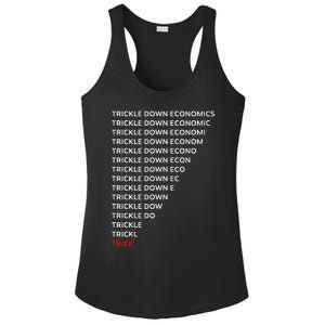 Trickle Down Economics Trick Ladies PosiCharge Competitor Racerback Tank