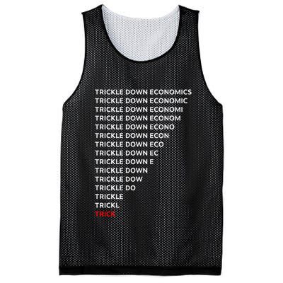 Trickle Down Economics Trick Mesh Reversible Basketball Jersey Tank