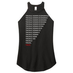 Trickle Down Economics Trick Women's Perfect Tri Rocker Tank