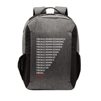 Trickle Down Economics Trick Vector Backpack