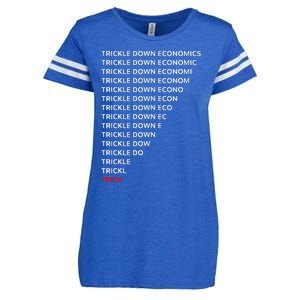 Trickle Down Economics Trick Enza Ladies Jersey Football T-Shirt