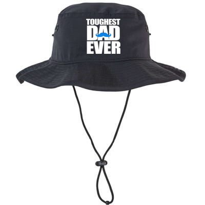 Toughest Dad Ever Great Gift Legacy Cool Fit Booney Bucket Hat